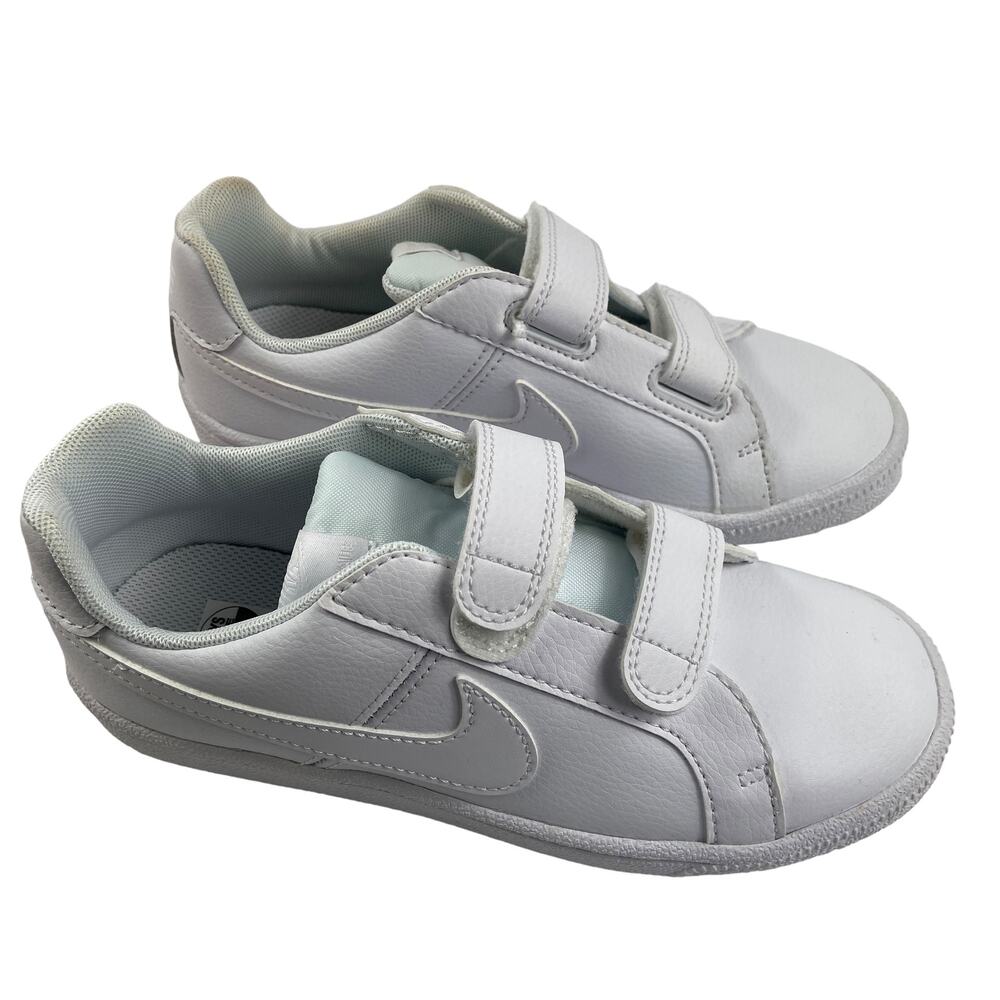 Nike Court Royale PSV White Youth Sneakers Size Boys 2Y